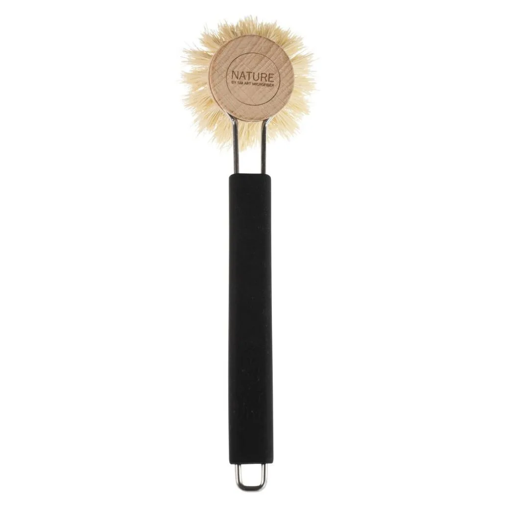 Diskborste Nature Soft Silikon, Svart