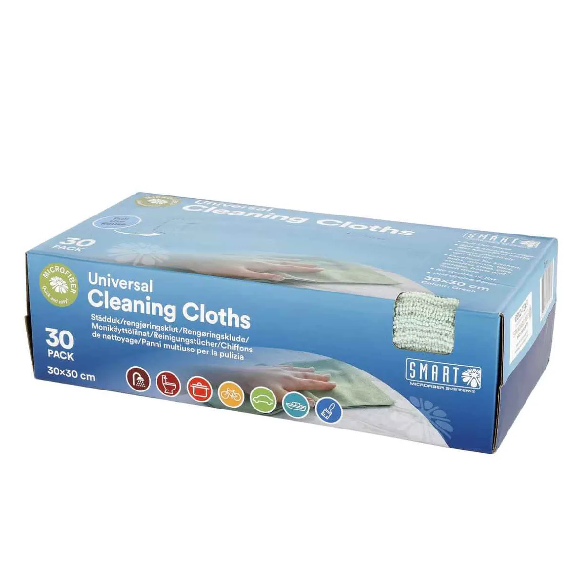 Städduk Smart Microfiber 30-p