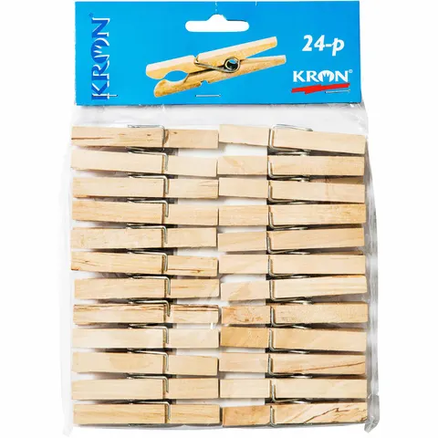 Klädnypa Trä 24-p, Krön