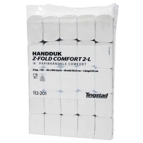 Handduk Comfort 2-L Z-Vikt H2, 1krt