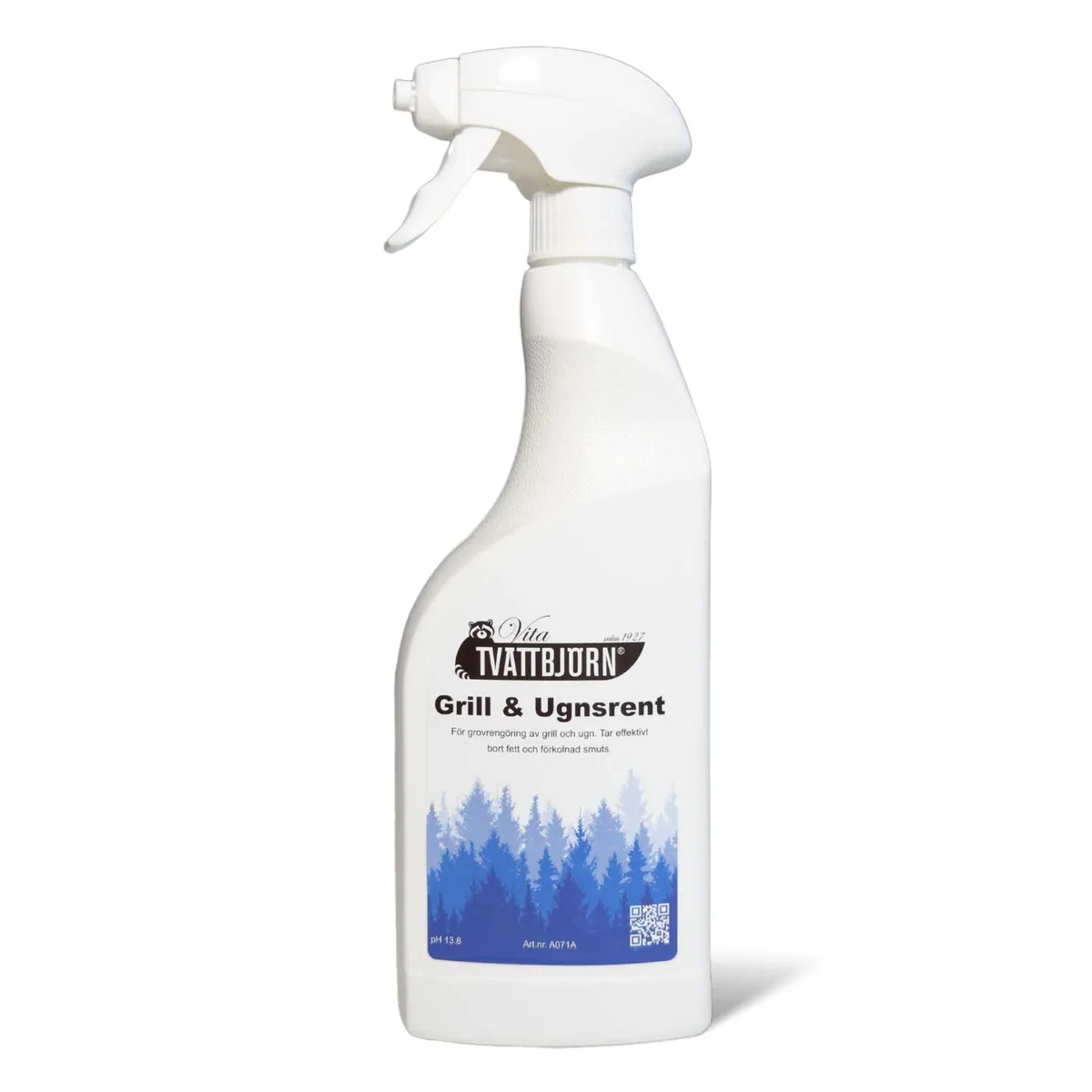 Grill &amp; Ugnsrent, 750ml, Vita Tvättbjörn